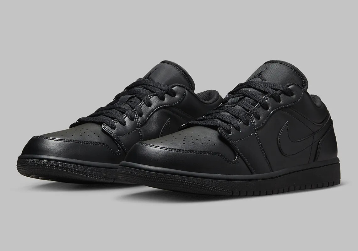 nike jordan 1 black low